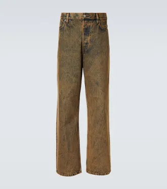 Dries Van Noten Faded wide-leg jeans