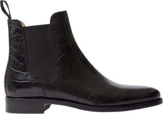 Scarosso Giancarlo Cocco Boots - Heren - Chelseaboots - Zwart - 48 EU - Leer - Schoenen