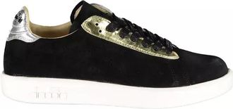 Diadora Womens Game L Suede Sneakers Style 173823 - Black Cotton - Size 35.5 EU/IT