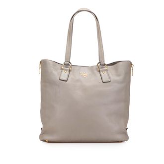 Prada Leren Tote Met Rits