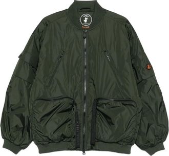 Save The Duck Giacca con zip e tasche - Verde