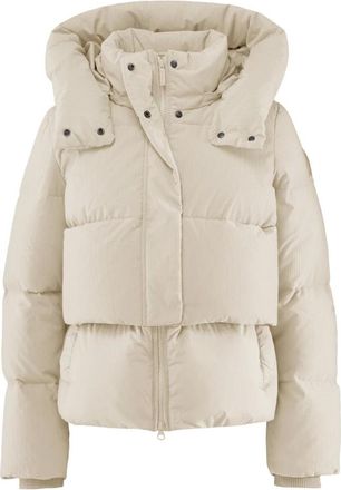 Bomboogie Piumino Bi-material - - Jackets - Donna - Beige - S