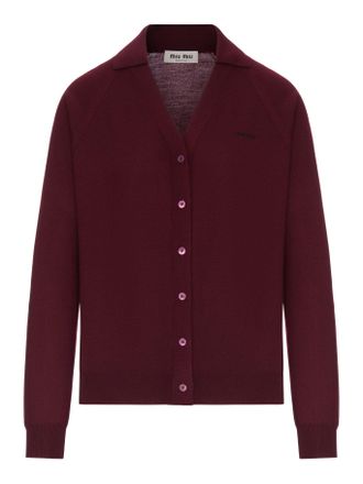 Miu Miu CARDIGAN IN THE FINEST WOOL YARN - Miu Miu - Woman