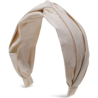 Gigi Burris Millinery Ellery Twist Canvas Headband at Nordstrom