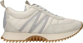 Moncler Gray Fabric Womens Sneakers