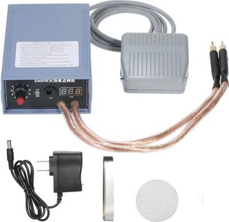 OEM Soldador Por Puntos 5000w 0-800a Mini M&aacute;quina De Soldadura Por Puntos Port&aacute;til Ajustable 6200mah L&aacute;piz De Liberaci&oacute;n R&aacute;pida Usb Hoja De N&iacute;quel Para So