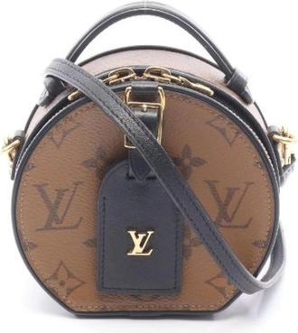 Louis Vuitton Pre-owned Mini Boite Chapeau Monogram Reverse 2way bag - - Pre-owned - Donna - Marrone - ONE SIZE