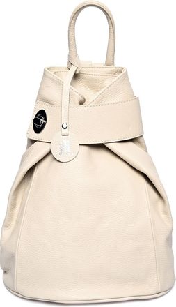 Anna Luchini Beige Rundleer Tas