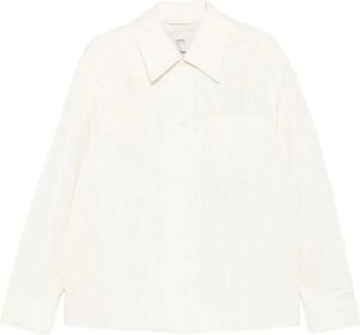 Ami Overshirt met borstzak - Heren - Zomerjassen - Wit - L - Jassen