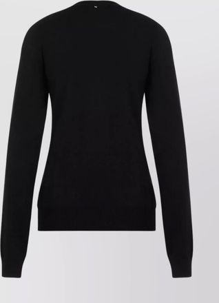 Sportmax holiday wool cutout pullover