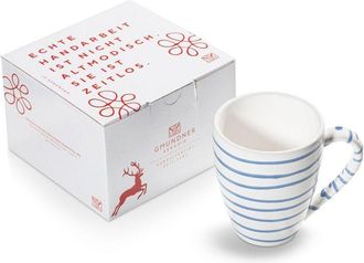 Gmundner Keramik Gmundner Keramik - Gmundner Cer&aacute;mica Azul Flameado, Taza Desayuno Max (0.3 L)