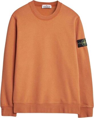 Stone Island Casual Sweatshirt voor Mannen - Heren - Sweatshirts - Oranje - L - Hoodies & sweatvesten