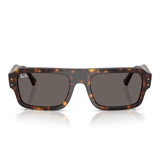 Ray-Ban Sunglasses Rb4454 1359 B1 Lukas Brown/Dark Gray Unisex