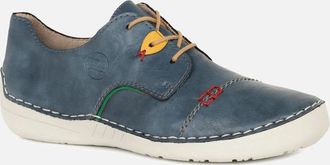 Rieker Womens Content Womens Shoes - Royal Combi - Size: 3.5