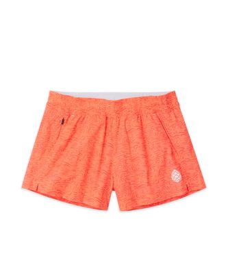 Stio | Womens Bounder Lined Short - 3, Size Extra Small in Neon Bloom Clouds
