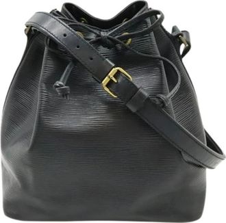 Louis Vuitton Pre-owned Bucket Bags, female, Black, Size: ONE SIZE Pre-owned Petit Noe Bucket Bag