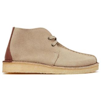 Clarks Trek Hi 50 Suede Mens Ankle Boots - Sand Suede - Size:UK 10.5