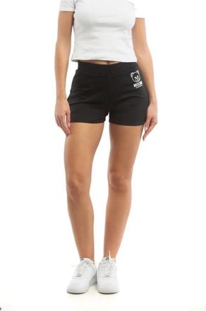 Moschino Short Shorts - Dames - Bermuda - Zwart - M - Katoen - Korte Broeken