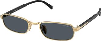 Prada PR B54S 5AK70B Mens Sunglasses Gold Size 54