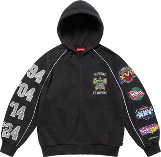 SUPREME Felpa Playoffs con applicazione - Nero