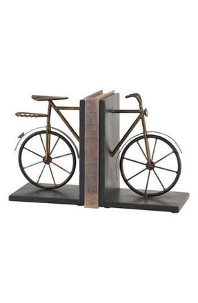 Uma Set of 2 Bike Bookends in Metal at Nordstrom Rack