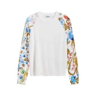 Desigual Mujer, Camisetas, Blanco, Talla: L