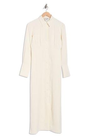 TWP Fiona Long Sleeve Shirtdress in Bone at Nordstrom Rack, Size 2