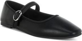 London Rag Iker Mary Jane Flat in Black at Nordstrom Rack, Size 9.5