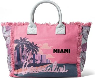 Braccialini Thalassa Tote Bag - Dames - Tassen - Veelkleurig - Maat: ONE Size Katoen