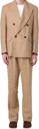Hev&ograve; Uomo, Abiti Uomo, Beige, M, new