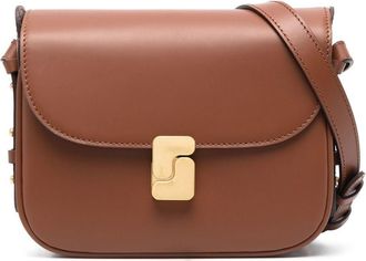 SOEUR leather crossbody bag - women - Calf Leather - OS - Brown