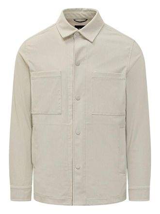 BOSS P-CARPER-OS-WG Pocket Jacket - men - Polyester/Recycled Polyester - 48 - Neutrals
