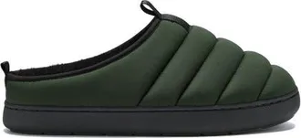 Alpine North Seaton - Insulated Puffer Slippers in Dark Green at Nordstrom, Size X-Large