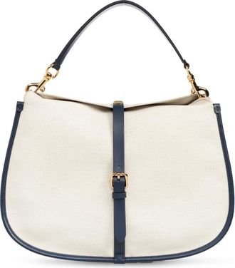Etro Pony Maxi Schoudertas - Dames - Schoudertassen - Beige - ONE Size - Tassen