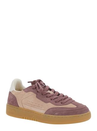 Axel Arigato Womens Pink Low Top Sneakers With Logo Details Leather Trainers