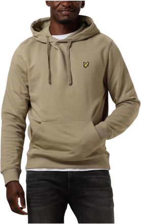 Lyle & Scott Groene Pullover Hoodie voor Mannen - Heren - Hoodies - Groen - XL - Hoodies & sweatvesten