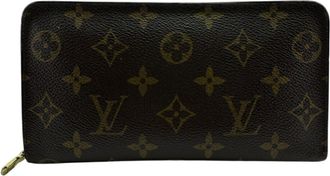 Louis Vuitton Brown Monogram Monogram Long Wallet (Bi-Fold) (Pre-Owned)