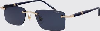 Montblanc MB0344S Metal And Acetate Sunglasses