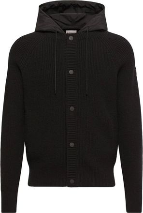 Moncler Truien & Vesten, Heren, Zwart, M, Cardigans
