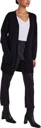 Bella Dahl Simple Wool & Cashmere-Blend Cardigan