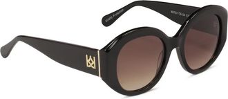 Kazar Zonnebril met een breed frame - Dames - Zonnebrillen - Zwart - ONE Size - Accessoires