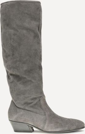 Pedro Garcia Stivali alti in suede Woman 38.5