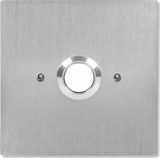 Aco Interruptor Aco Ins-ob-60 Acero Inoxidable Iluminado Blanco