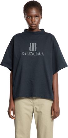 Balenciaga Nano BB Cropped T-Shirt