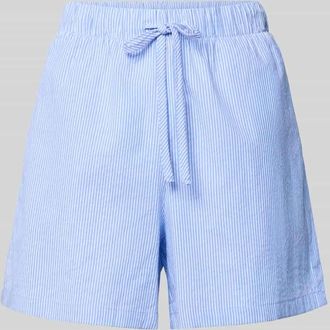 Only Loose Fit Shorts aus reiner Baumwolle Modell AUGUSTA in Hellblau, Gr&ouml;&szlig;e XL