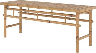 Rendez-Vous D&eacute;co Banco de jard&iacute;n de 2 plazas en bamb&uacute;