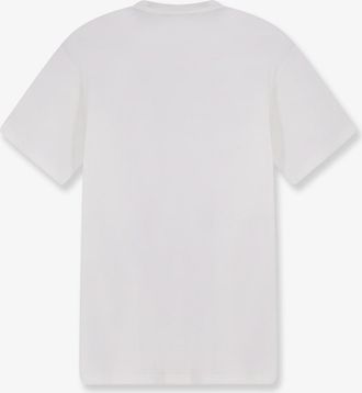 Tom Ford Mens Cotton And Silk T-Shirt White T-Shirts Polos