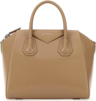 Givenchy Beige Leather Small Antigona Handbag