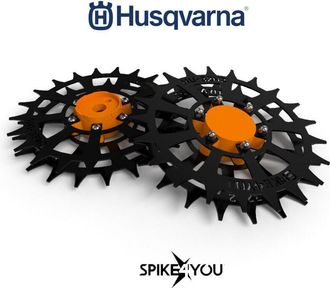 OEM Ruedas Para Robot Cortac&eacute;sped Husqvarna Automower 305, 310, 315, 315x, 415x, 415xi, Acero Inoxidable 3mm