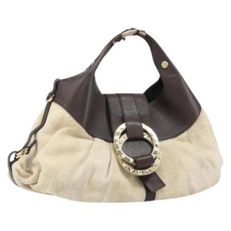 Bulgari Borsa a spalla Vintage Pre-owned - - Pre-owned - Donna - Beige - ONE SIZE